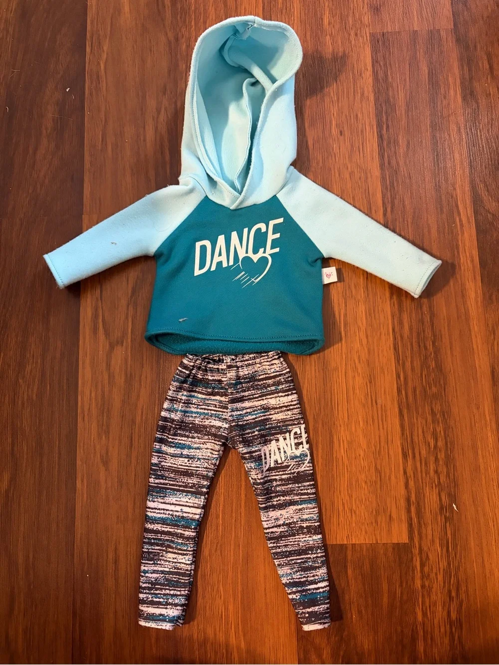 **RARE** Justice Brand Blue Dance Set for American Girl Doll